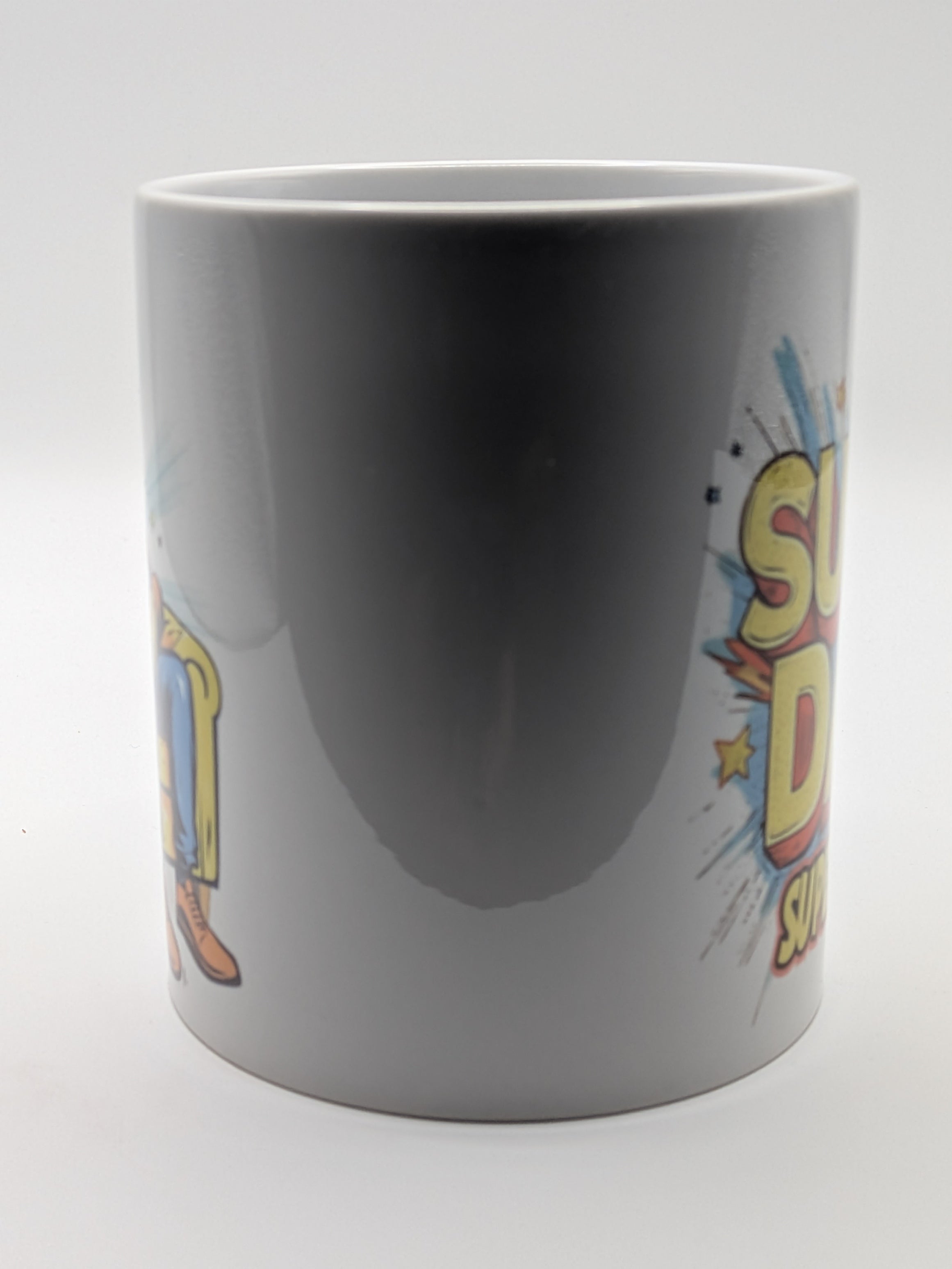 Super Dad Super Tired Mug | Funny Father’s Day Gift | Superhero Dad Design - Wessex Custom Workshop