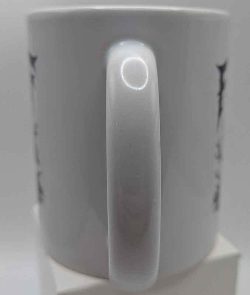 Raven & Skulls Mug – Gothic Dark Art Coffee Cup – Horror Gift